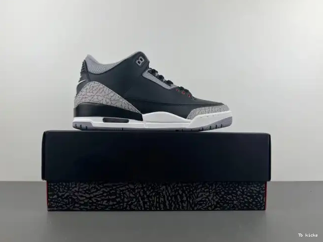 Reps TBK Jordan Cement Black 3 Air DN3707-010 0427